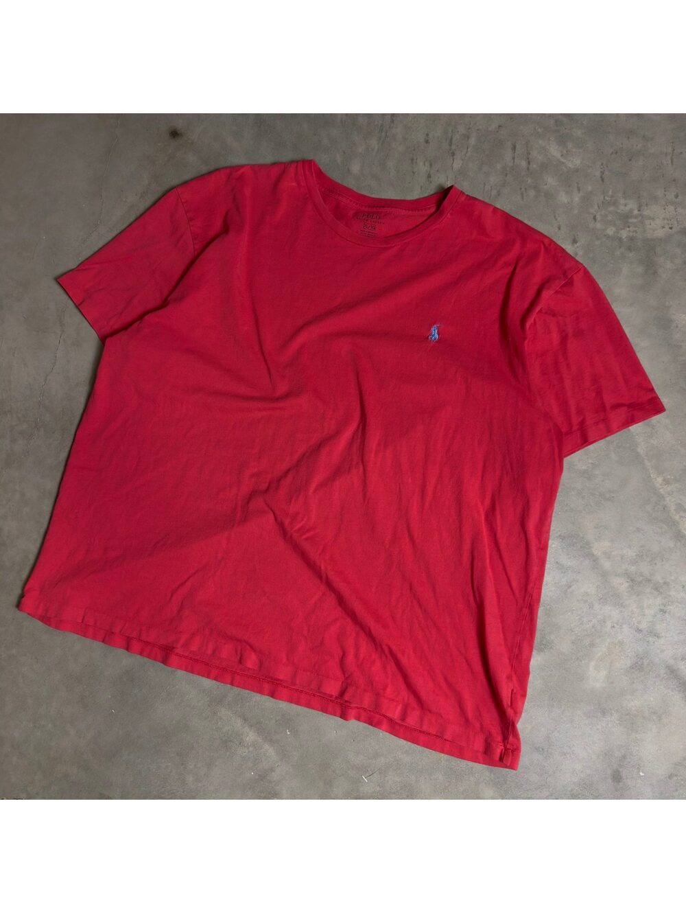 Polo Ralph Lauren Red Tee Mens XL Cotton